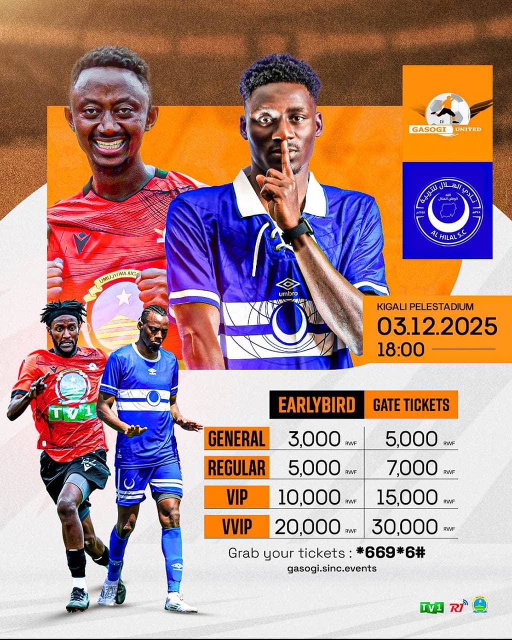 Gasogi UTD Vs Al hilal